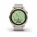 Умные часы Garmin Epix Pro (Gen 2) Sapphire Edition 42 мм, золотистый корпус со светло-песочным ремешком