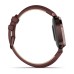 Умные часы Garmin Lily 2 Classic темно-бронзовые с шелковичным кожаным ремешком