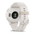 Умные часы Garmin Vivoactive 5 цвета слоновой кости с золотистым безелем и силиконовым ремешком