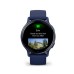 Умные часы Garmin Vivoactive 5 синие с металлически-синим безелем и силиконовым ремешком