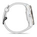 Умные часы Garmin Approach S70 (42 мм) с черным керамическим безелем и белым ремешком