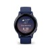 Умные часы Garmin Vivoactive 5 синие с металлически-синим безелем и силиконовым ремешком
