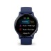 Умные часы Garmin Vivoactive 5 синие с металлически-синим безелем и силиконовым ремешком