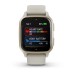 Умные часы Garmin Venu Sq 2 Music Edition серый с безелем цвета кремового золота и силиконовым ремешком