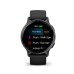Умные часы Garmin Vivoactive 5 черные с серым безелем и силиконовым ремешком