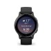 Умные часы Garmin Vivoactive 5 черные с серым безелем и силиконовым ремешком