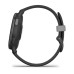 Умные часы Garmin Vivoactive 5 черные с серым безелем и силиконовым ремешком