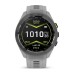 Умные часы Garmin Approach S70 (42 мм) с черным керамическим безелем и серым ремешком