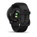 Умные часы Garmin Vivomove Sport черный, серый безель, с силиконовым ремешком