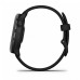 Умные часы Garmin Vivoactive 6 темно-серые с черным ремешком