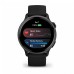Умные часы Garmin Vivoactive 6 темно-серые с черным ремешком