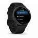 Умные часы Garmin Vivoactive 6 темно-серые с черным ремешком