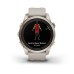 Умные часы Garmin Fenix 7S Pro Sapphire Solar 42 мм, золотистый корпус со светло-песочным ремешком