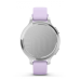 Умные часы Garmin Lily 2 Active серебряного цвета с фиолетовым ремешком