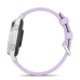 Умные часы Garmin Lily 2 Active серебряного цвета с фиолетовым ремешком