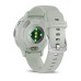 Умные часы Garmin Venu 3S серо-зеленый с серебристым безелем