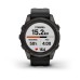 Умные часы Garmin Fenix 7S Pro Sapphire Solar Edition Carbon Gray с черным ремешком